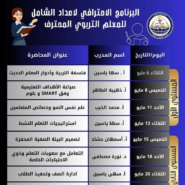 برنامج اعداد معلم تربوي
